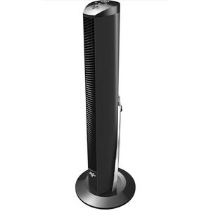 Vornado OSCR37 Oscillating Tower Fan Air Circulator Black Remote Timer Control